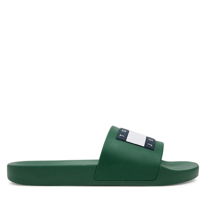 Klapki Tommy Jeans Tommy Jeans Pool Slide Ess EM0EM01191 Zielony