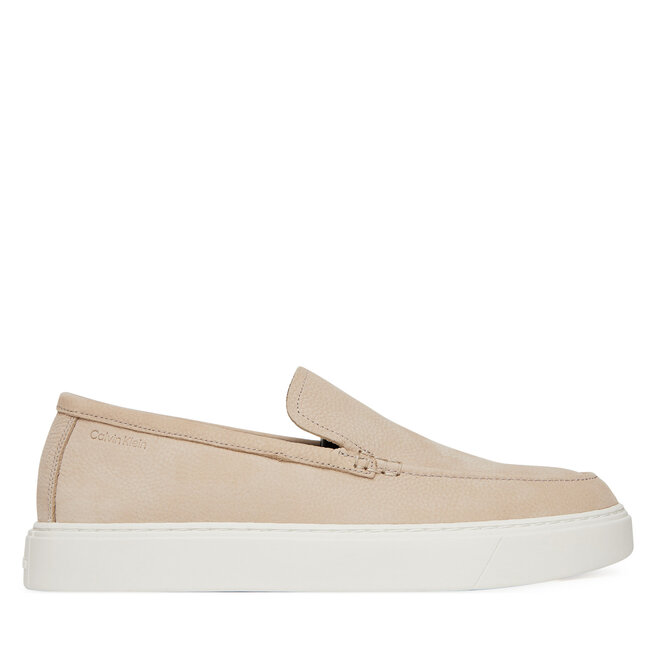 Półbuty Calvin Klein Hybrid Moccasin Nu HM0HM01902 Beżowy