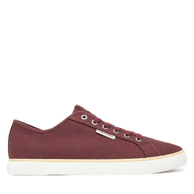 Tenisówki Calvin Klein Jeans Ess Vulc Low Mg Cv YM0YM01301 Brązowy