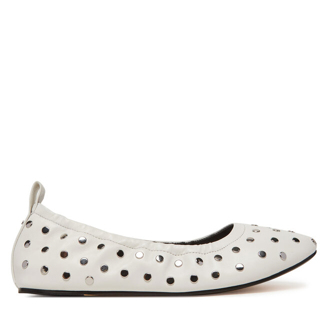 Baleriny MICHAEL Michael Kors Amy 40S5AYFP1L Biały