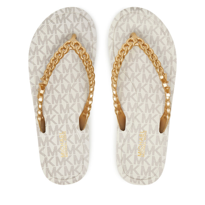 Japonki MICHAEL Michael Kors Zaza 40S5ZAFA1B Złoty