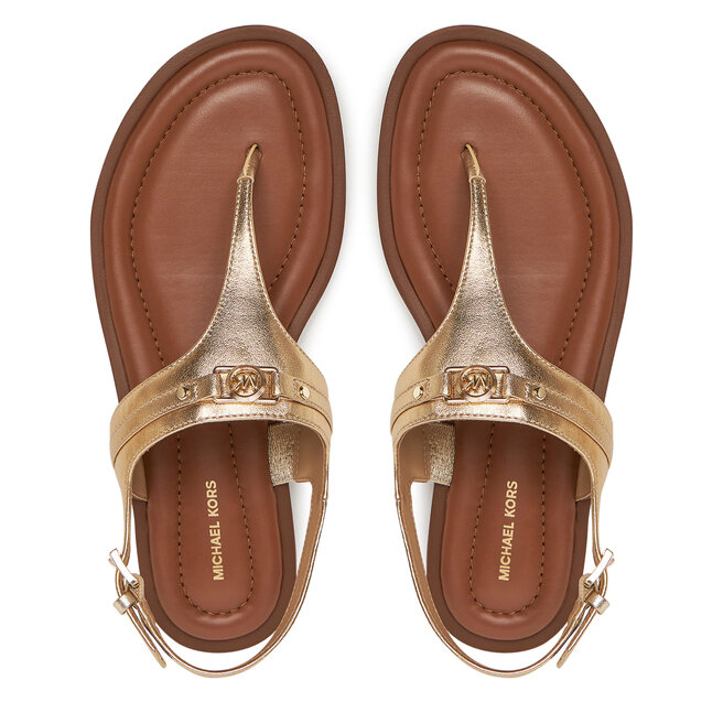 Klapki MICHAEL Michael Kors 40S5MAFS2M Złoty