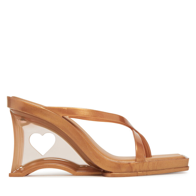 Japonki Melissa Melissa Glass Heel Ad 35801 Złoty