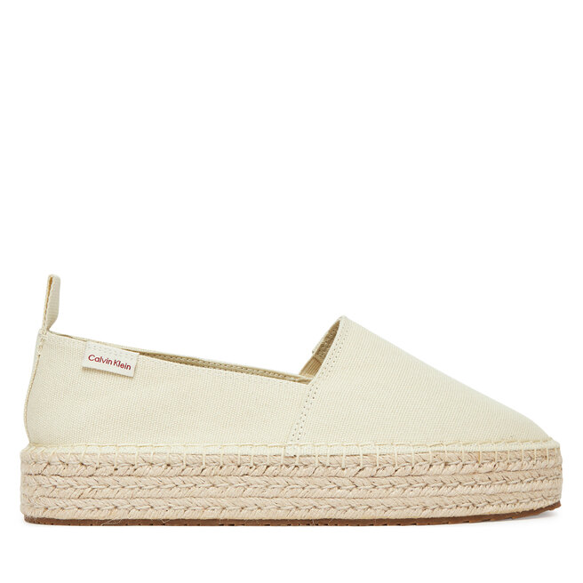 Espadryle Calvin Klein Jeans Platform Espadrille Ml Cs YW0YW01871 Beżowy