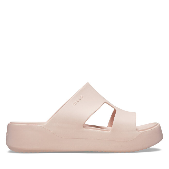 Klapki Crocs Getaway Platform H-Strap 209409 Écru