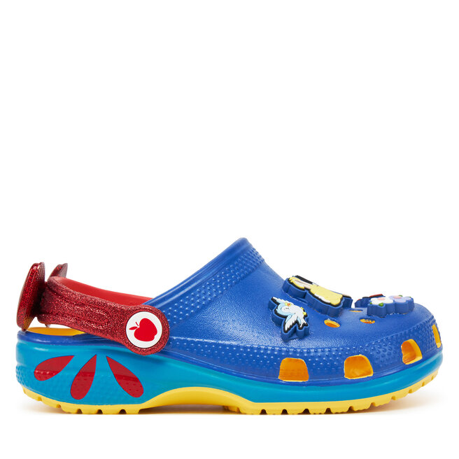 Klapki Crocs Snow White Classic Clog K 209495 Niebieski