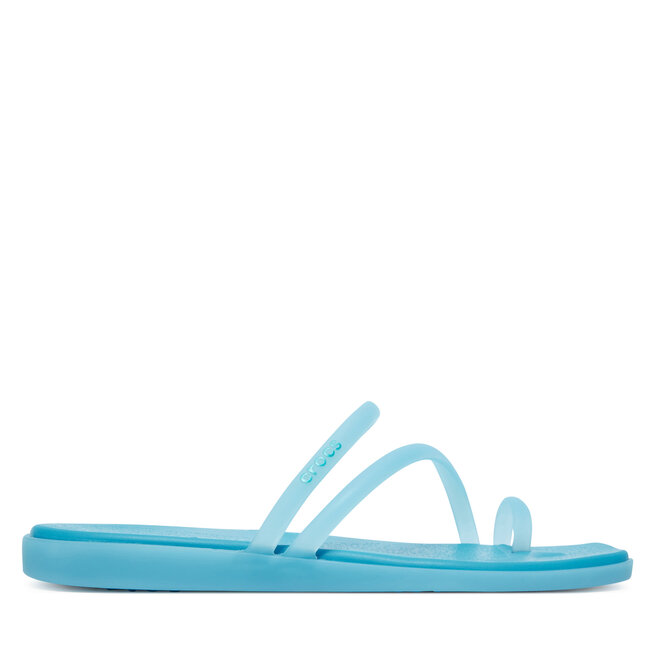 Japonki Crocs Miami Frosted Toe Loop 211253 Niebieski