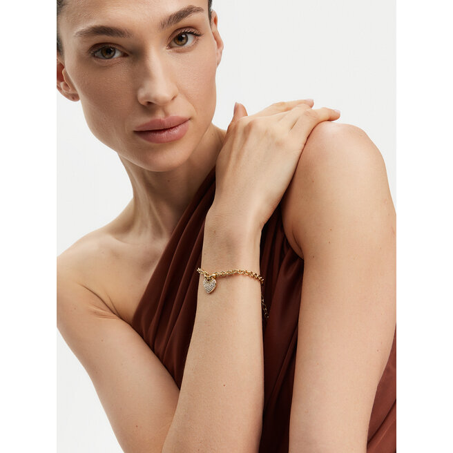 Bransoletka Guess JUBB05 214JW Złoty