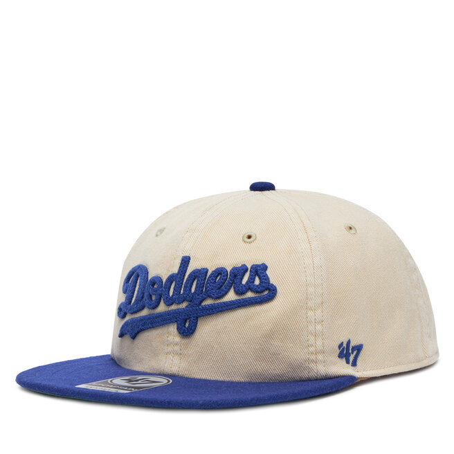 Czapka z daszkiem 47 Brand MLB LA Dodgers Fieldstone ’47 CAPTAIN RL B-FLDST12HTP Biały