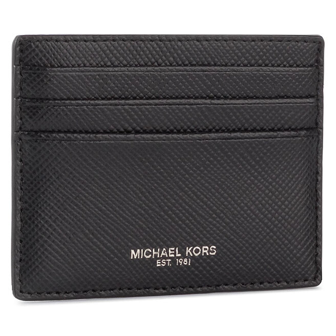Etui na karty kredytowe MICHAEL Michael Kors Tall Card Case 39F6LHRD2L Czarny