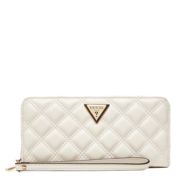 Duży Portfel Damski Guess Giully II Slg SWQG96 73146 Biały