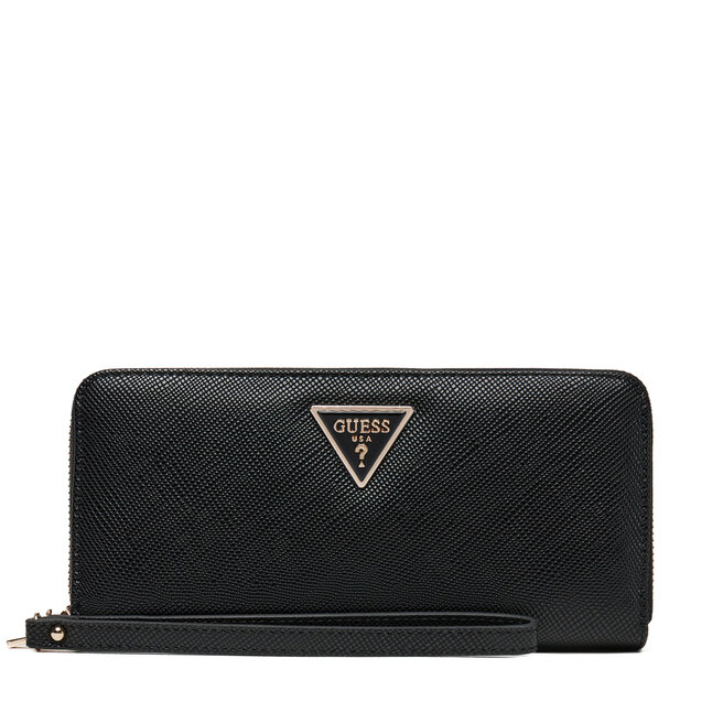 Duży Portfel Damski Guess Laurel II Slg SWZG74 59146 Czarny