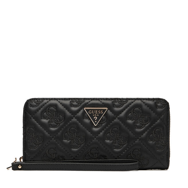 Duży Portfel Damski Guess Adelasia Slg SWQL96 58146 Czarny