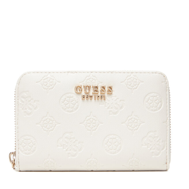 Duży Portfel Damski Guess Phoebe Slg SWPD96 65140 Biały
