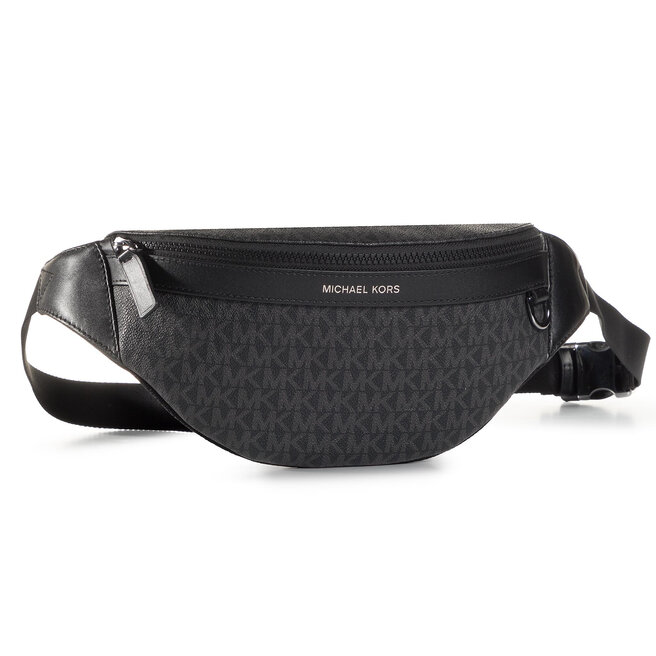 Saszetka nerka MICHAEL Michael Kors Greyson 33S0LGYC1B Czarny