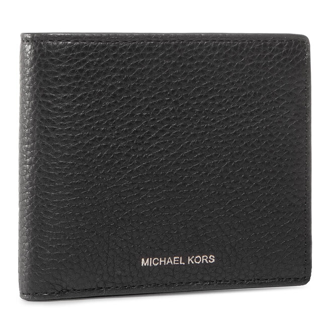 Duży Portfel Męski MICHAEL Michael Kors Billfold W Coin Pocket 39S0LHDF3L Czarny