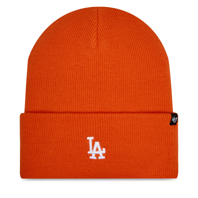 Czapka 47 Brand MLB Los Angeles Dodgers Base Runner 47 B-BRNCK12ACE-OR Pomarańczowy