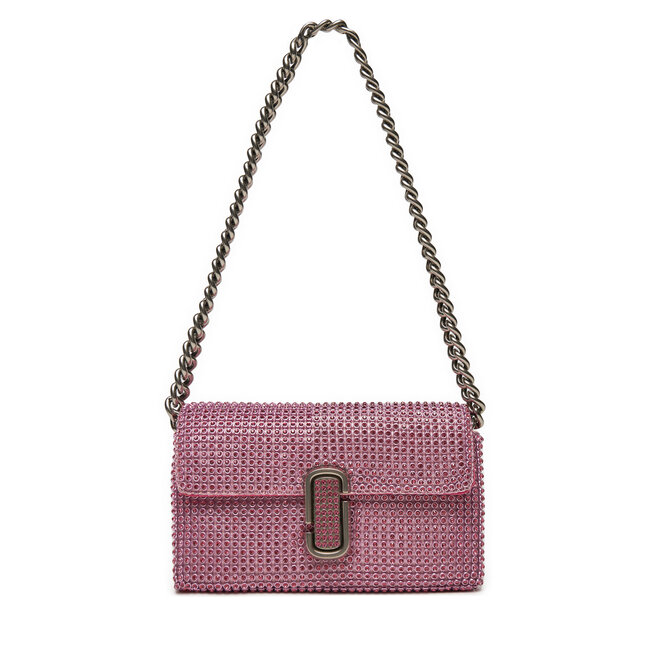Torebka Marc Jacobs The Rhinestone J Marc Mini Shoulder Bag H912M06RE22 Różowy