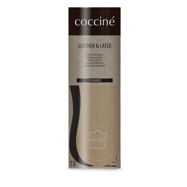 Wkładki Coccine Leathe&Latex Beżowy