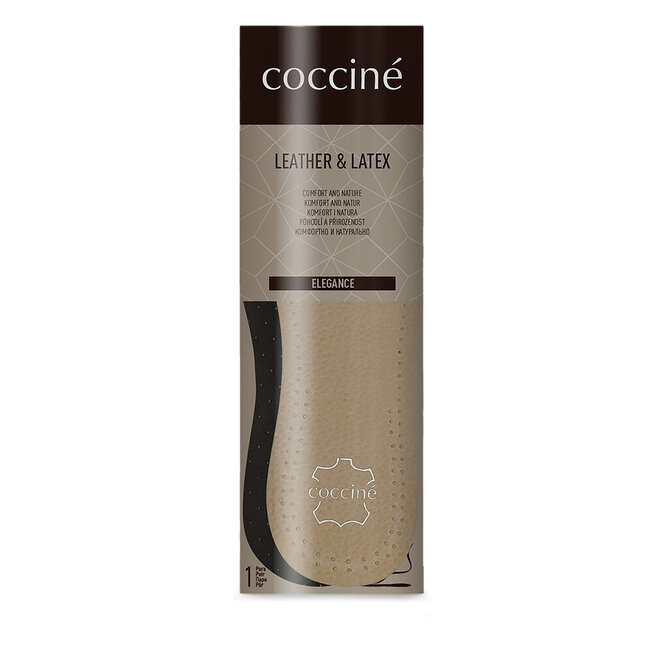 Wkładki Coccine Leathe&Latex Beżowy