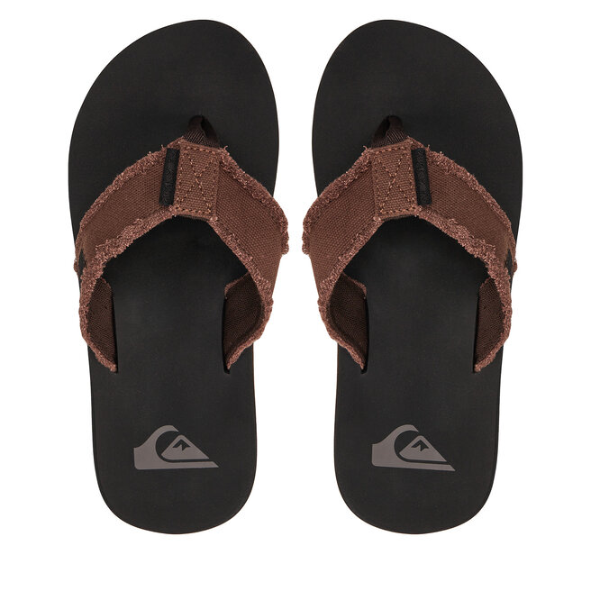 Japonki Quiksilver AQYL100047 Brązowy