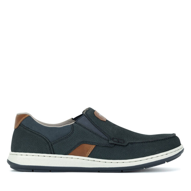 Półbuty Rieker 17368-14 Granatowy