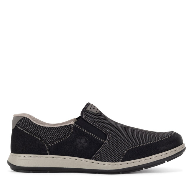 Półbuty Rieker 17363-00 Czarny