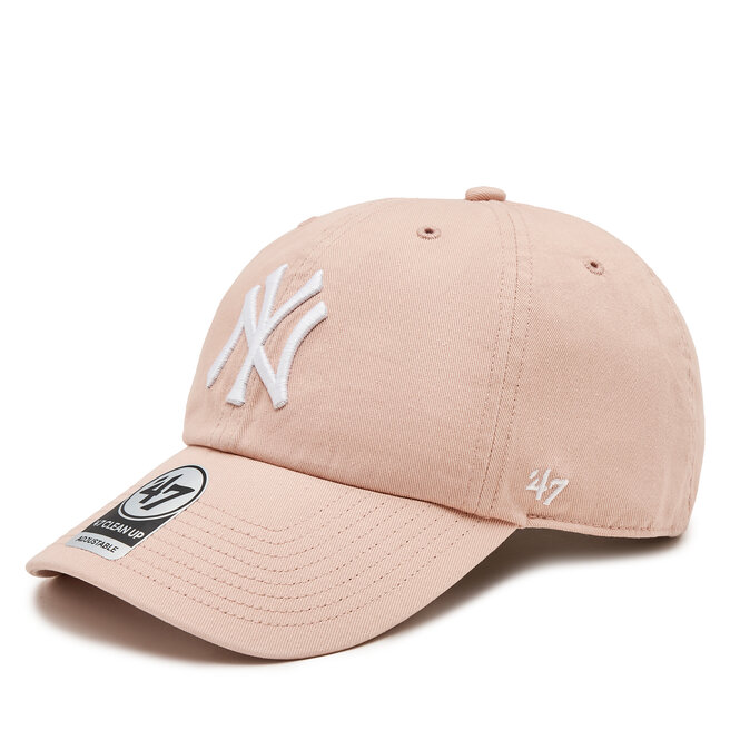 Czapka z daszkiem 47 Brand Mlb New York Yankees '47 Clean Up W/ No Loop Label B-NLRGW17GWS-DVA Pomarańczowy