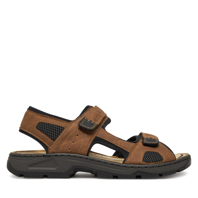 Sandały Rieker 26156-25 Brązowy