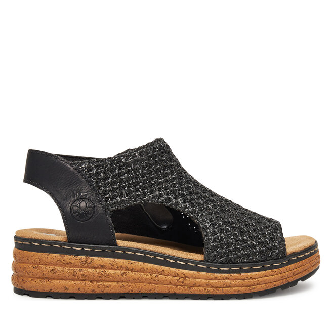 Sandały Rieker 62783-00 Czarny