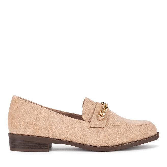 Mokasyny DeeZee LE527-14 Beżowy