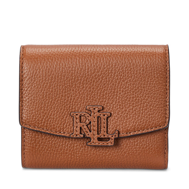 Mały Portfel Damski LAUREN RALPH LAUREN 432966782002 Brązowy