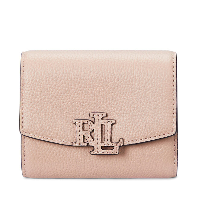 Mały Portfel Damski LAUREN RALPH LAUREN Cameryn 432966782004 Różowy