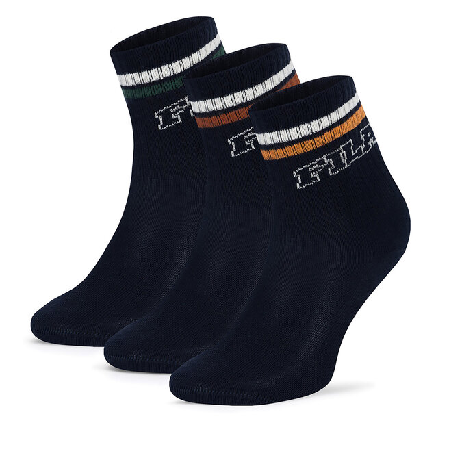 Skarpety Fila F8080-AW24 (3-pack) Granatowy