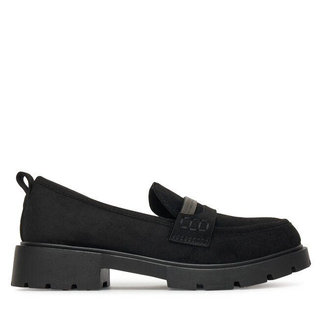 Mokasyny JENNY ISLA WS21095-01 Czarny
