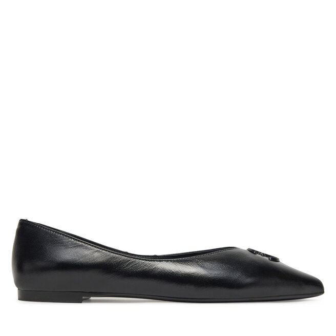 Baleriny Eva Minge LEILA-SLT14086-1 Czarny