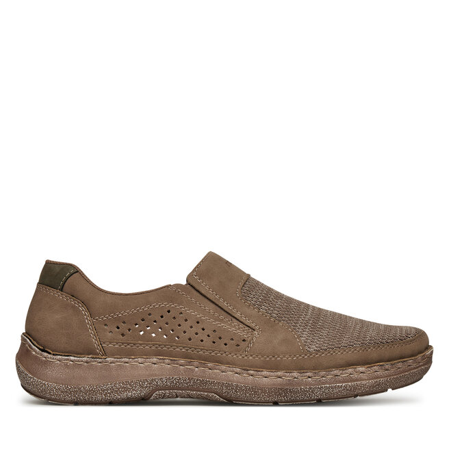 Półbuty Rieker 03087-64 Beżowy