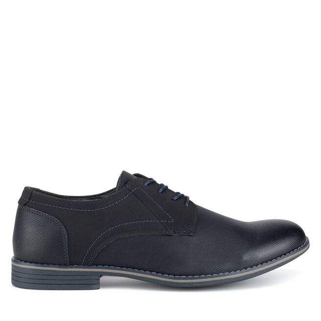 Półbuty Lanetti M16AW070-31 Granatowy