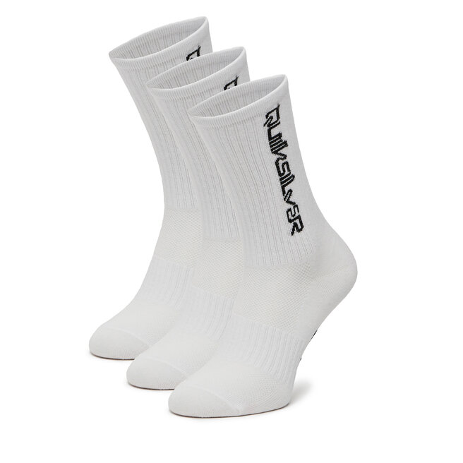 Skarpety Quiksilver AS_QUIKSILVER_100W_SS25 (3-PACK) Biały