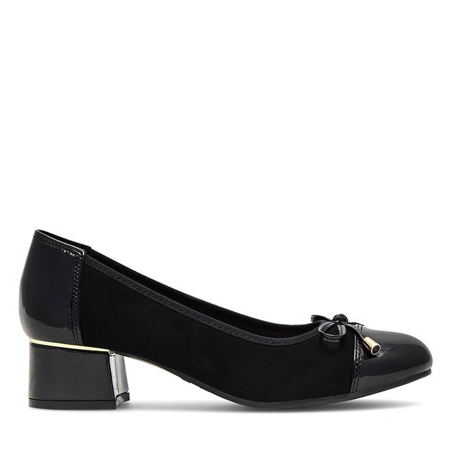 Czółenka Clara Barson LS6032-02 Czarny