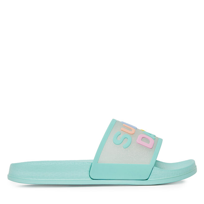 Klapki Nelli Blu P4240032K Zielony