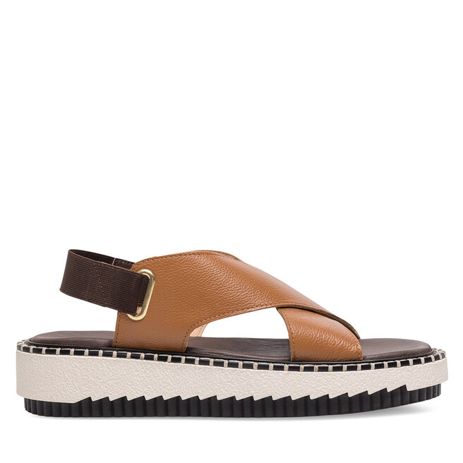 Sandały Badura BEKI-01W3-003 Brązowy