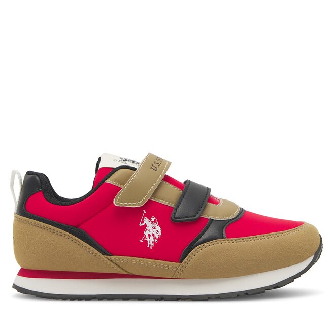 Sneakersy U.S. Polo Assn. NOBIK012A Czerwony