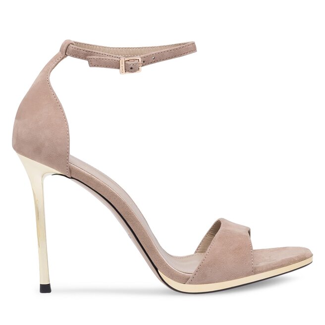 Sandały Eva Minge JEANNETTE-2513-1-1 Beżowy