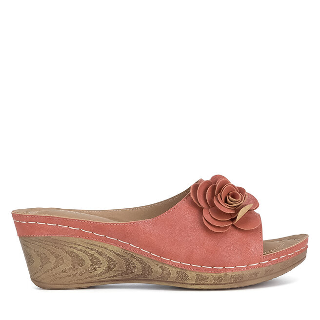 Klapki Clara Barson WYL05010-29 Czerwony