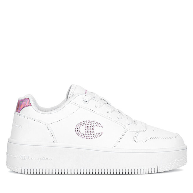 Sneakersy Champion RD18 PLAT GLITTER G GS S32872-WW010 Biały
