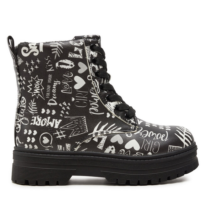 Trzewiki DeeZee CF2880-1 Czarny