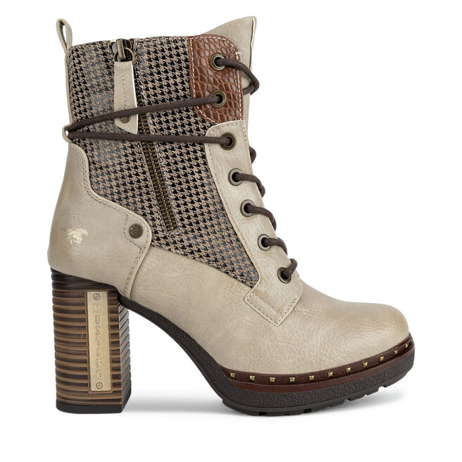 Botki Mustang 1336-510 Beżowy