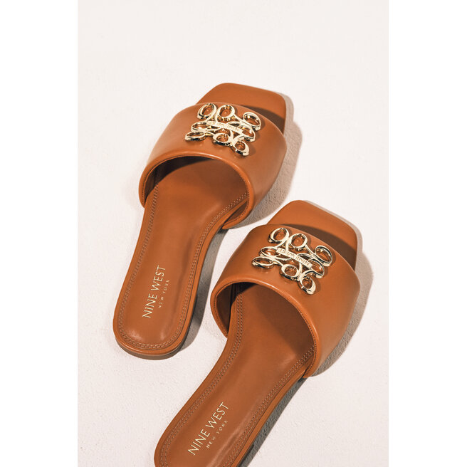 Klapki Nine West SMRL393663-02 Beżowy