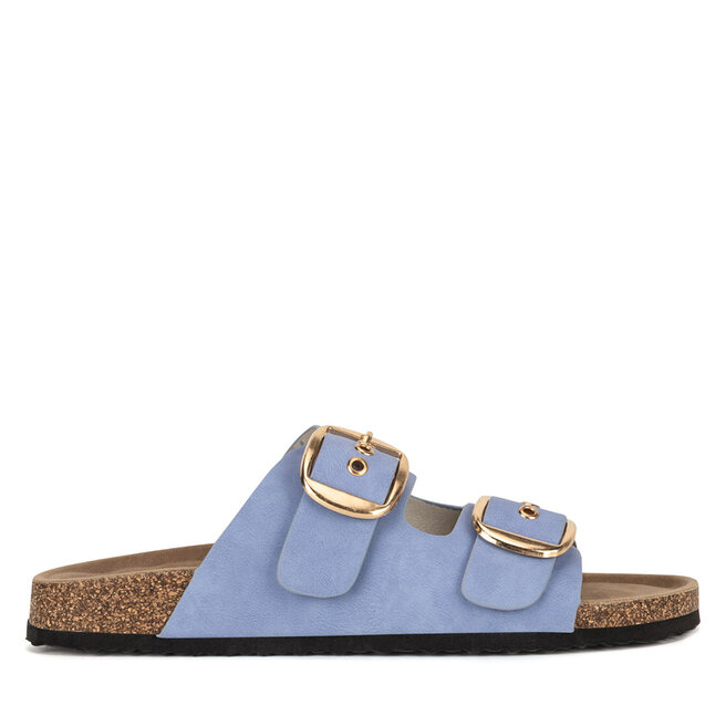 Klapki JENNY LB-P1597-YLD Niebieski